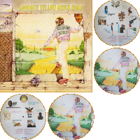 Elton John - 1973 Goodbye Yellow Brick Road - Picture Disc vinyl LP  - 300 kr.